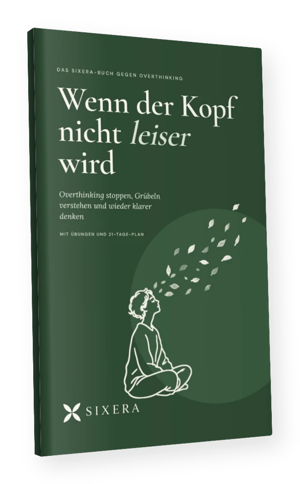 Das Buch „Wenn der Kopf nicht leiser wird“ von SIXERA